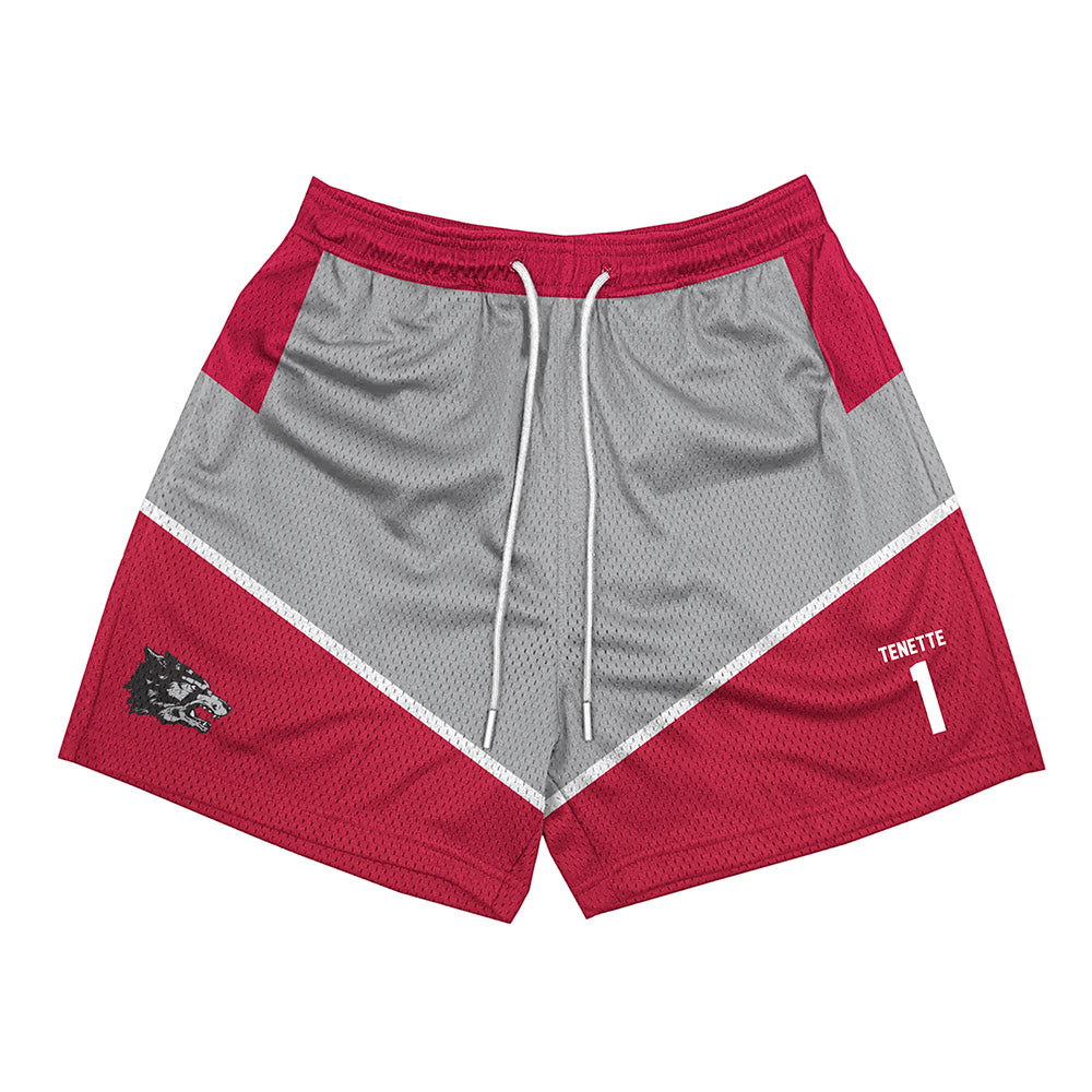 New Mexico - NCAA Men's Basketball : Uriah Tenette - 90's Shorts-0