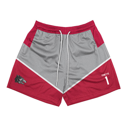 New Mexico - NCAA Men's Basketball : Uriah Tenette - 90's Shorts-0