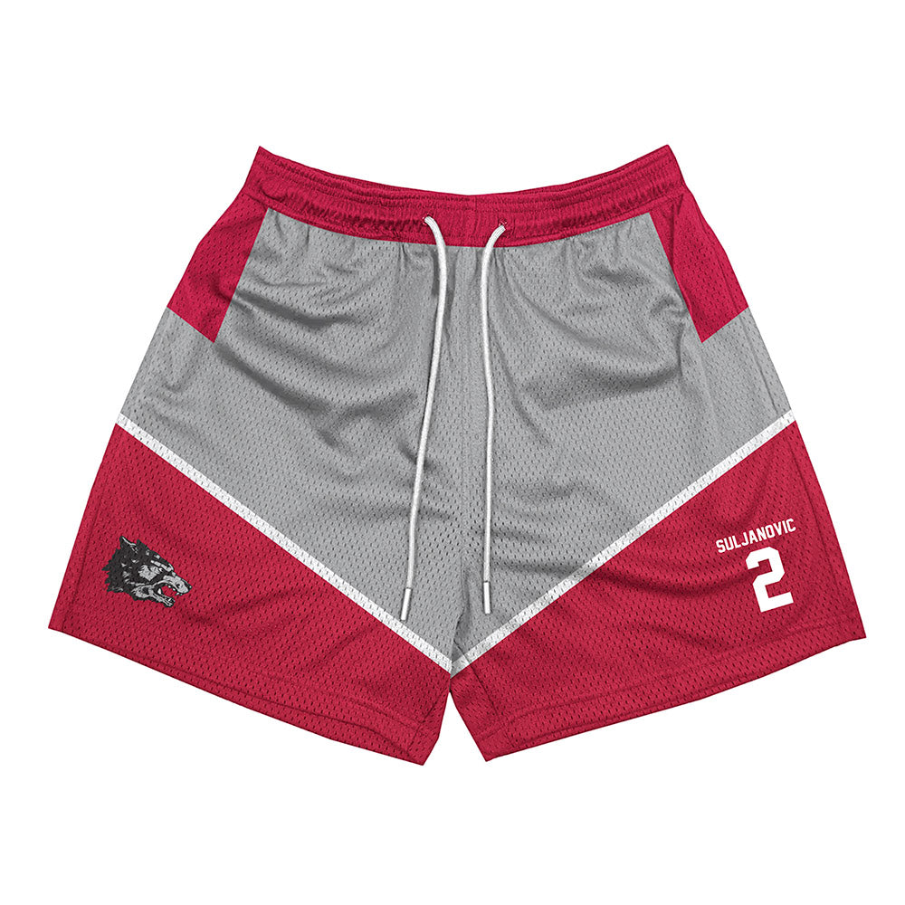 New Mexico - NCAA Men's Basketball : Imran Suljanovic - 90's Shorts-0