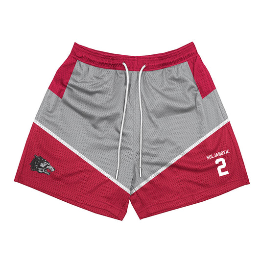 New Mexico - NCAA Men's Basketball : Imran Suljanovic - 90's Shorts-0