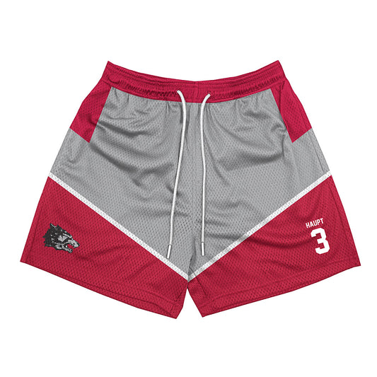 New Mexico - NCAA Men's Basketball : Luke Haupt - 90's Shorts-0