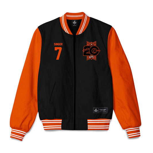 Oregon State - NCAA Baseball : Aj Singer - 20th Anniversary Bomber Jacket-0