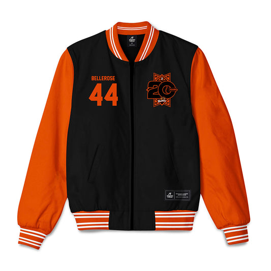 Oregon State - NCAA Baseball : Tyler Bellerose - 20th Anniversary Bomber Jacket-0