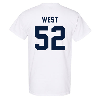 East Tennessee State - NCAA Football : Frank West - Classic Shersey T-Shirt-1