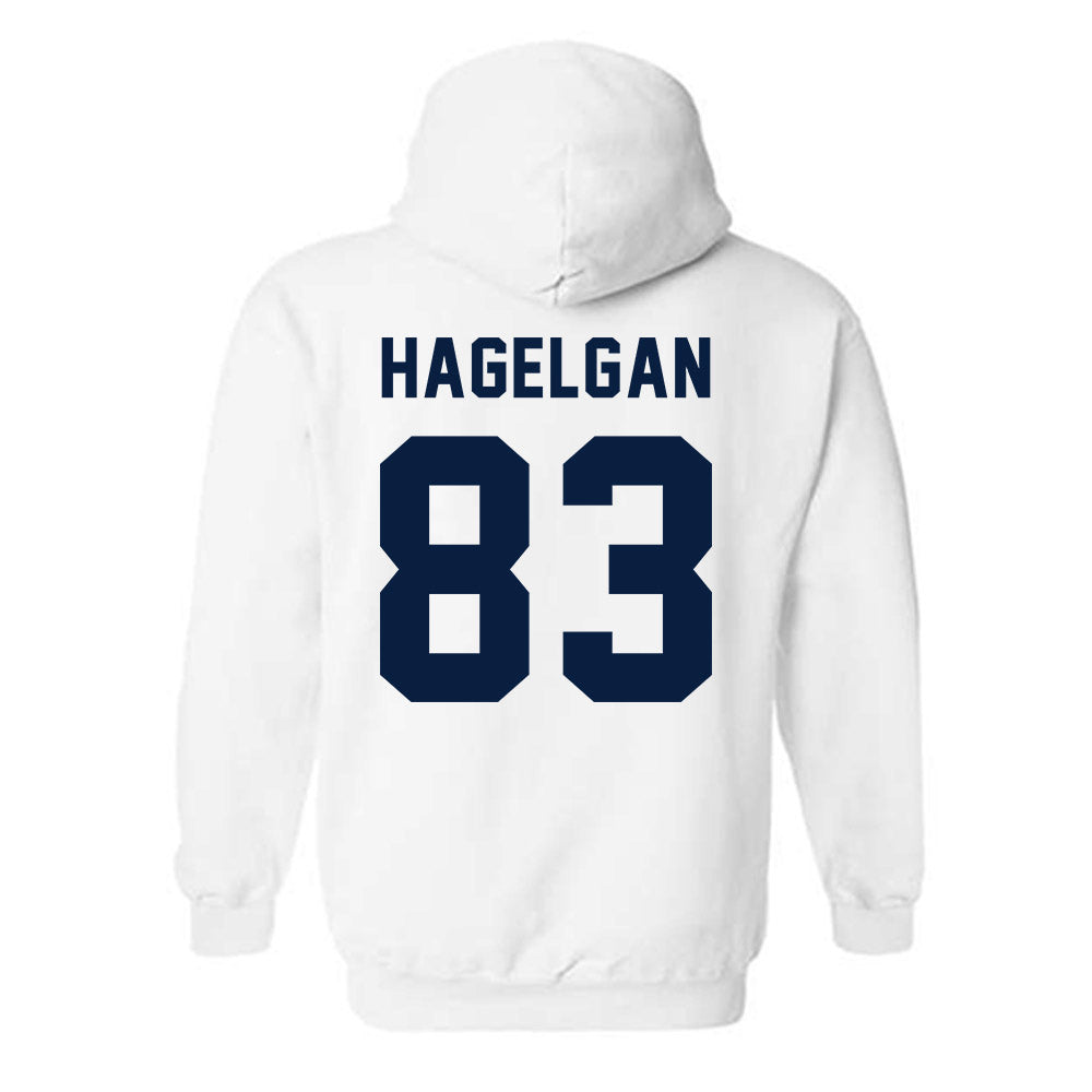 East Tennessee State - NCAA Football : Will Hagelgan - Classic Shersey Hooded Sweatshirt-1