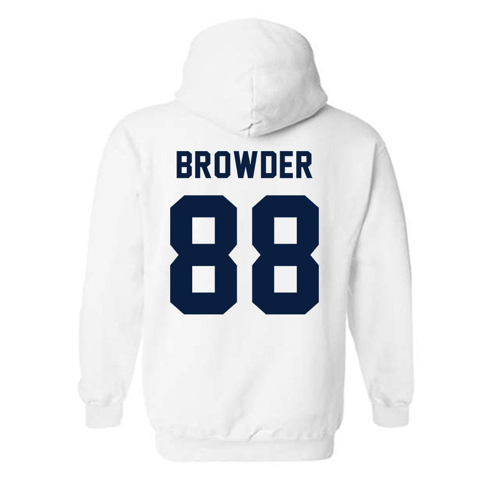 East Tennessee State - NCAA Football : Charlie Browder - Classic Shersey Hooded Sweatshirt-1