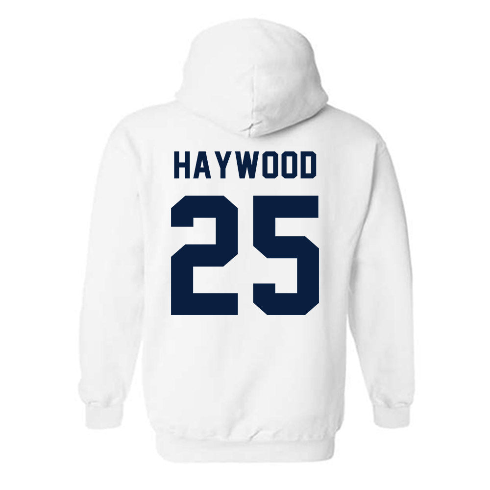 East Tennessee State - NCAA Football : Jaden Haywood - Classic Shersey Hooded Sweatshirt-1