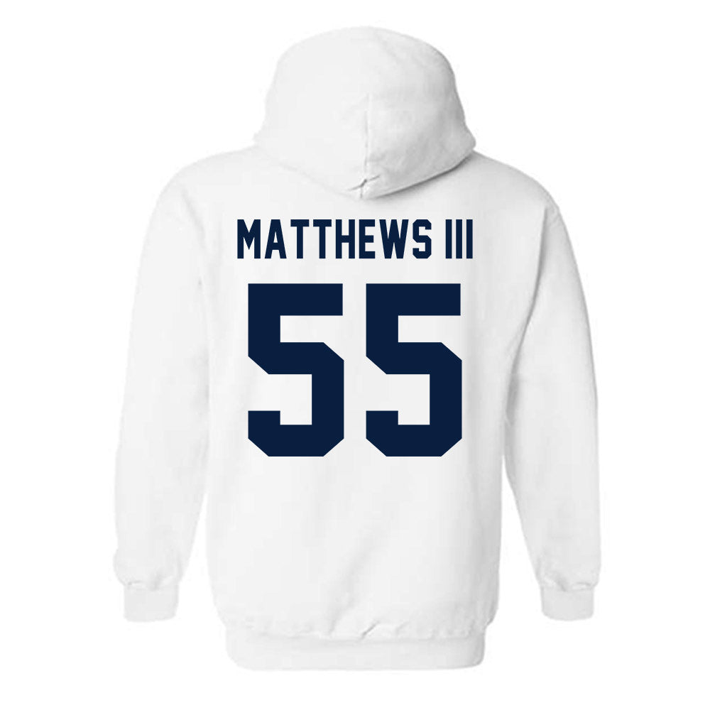 East Tennessee State - NCAA Men's Basketball : Milton Matthews III - Classic Shersey Hooded Sweatshirt-1