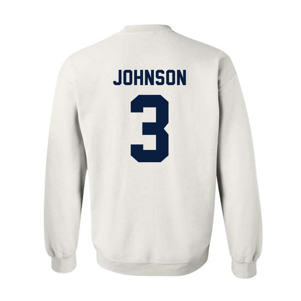East Tennessee State - NCAA Football : Jarvis Johnson - Classic Shersey Crewneck Sweatshirt-1