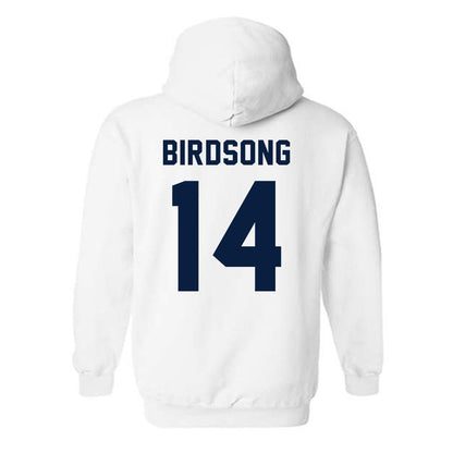 East Tennessee State - NCAA Football : Qua Birdsong - Classic Shersey Hooded Sweatshirt-1