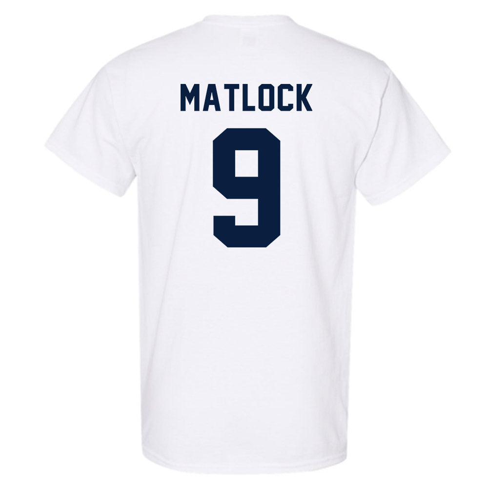 East Tennessee State - NCAA Baseball : Luke Matlock - Classic Shersey T-Shirt-1