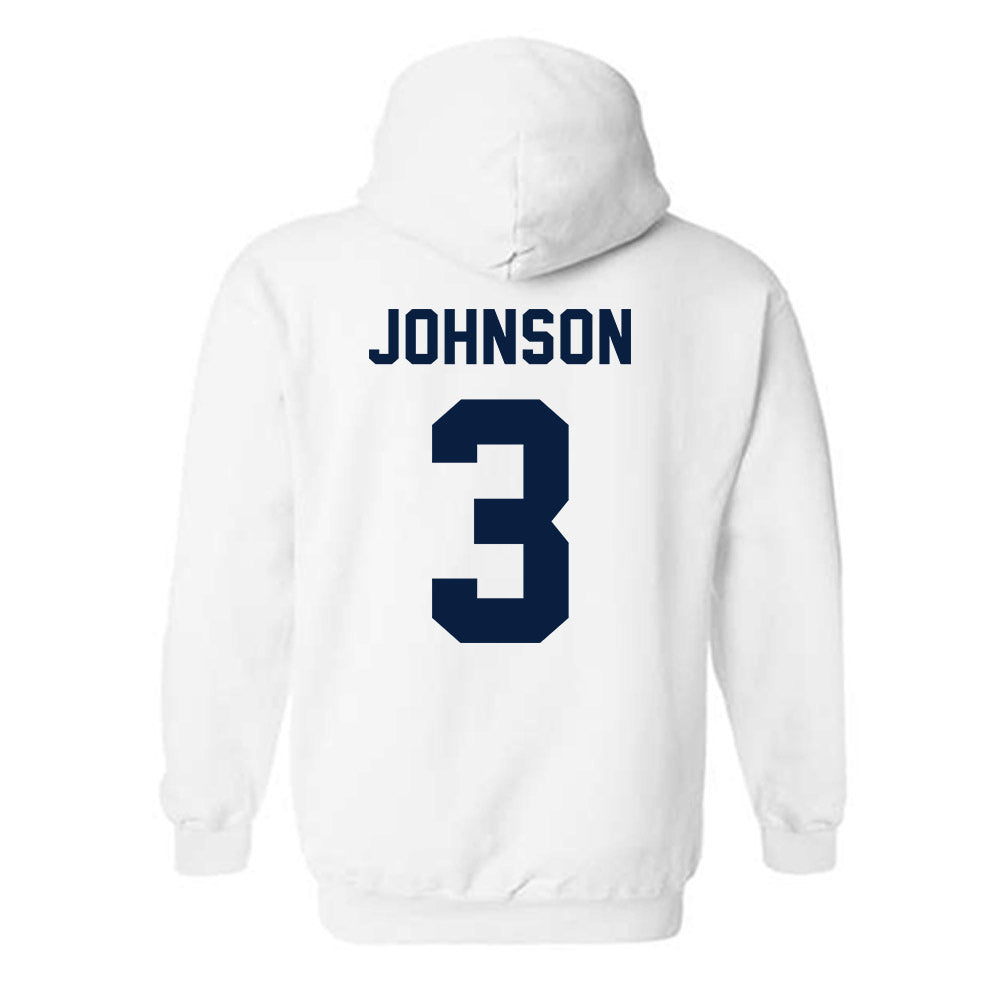 East Tennessee State - NCAA Football : Jarvis Johnson - Classic Shersey Hooded Sweatshirt-1
