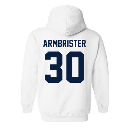 East Tennessee State - NCAA Football : Drew Armbrister - Classic Shersey Hooded Sweatshirt-1