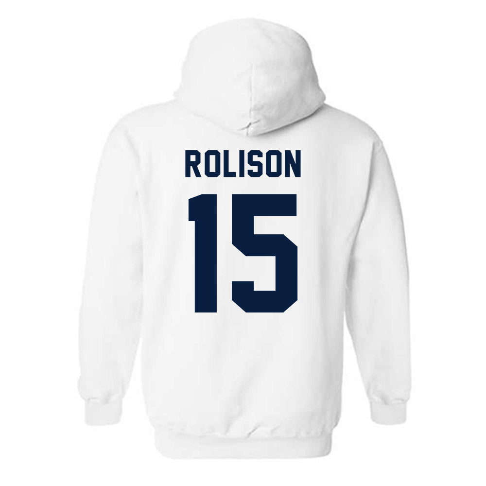 East Tennessee State - NCAA Baseball : Evan Rolison - Classic Shersey Hooded Sweatshirt-1