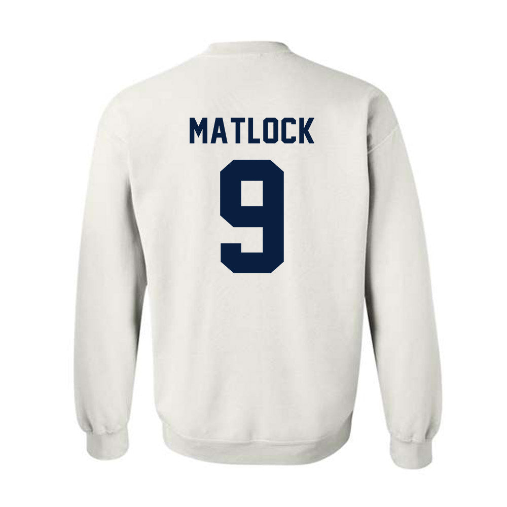 East Tennessee State - NCAA Baseball : Luke Matlock - Classic Shersey Crewneck Sweatshirt-1