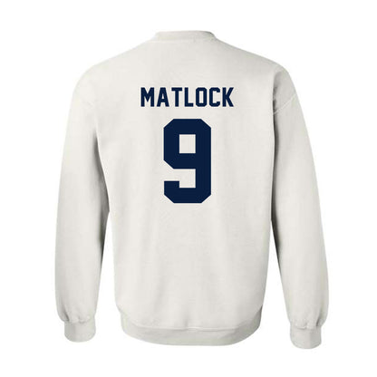 East Tennessee State - NCAA Baseball : Luke Matlock - Classic Shersey Crewneck Sweatshirt-1