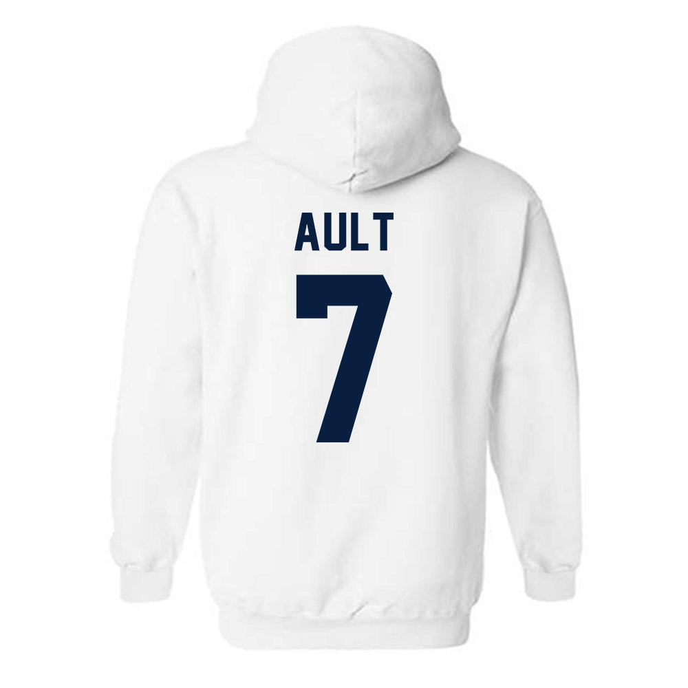 East Tennessee State - NCAA Baseball : Mason Ault - Classic Shersey Hooded Sweatshirt-1