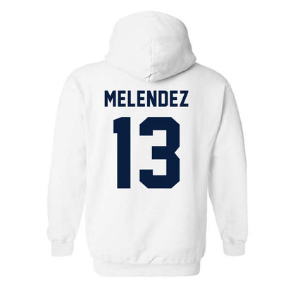 East Tennessee State - NCAA Baseball : Axel Melendez - Classic Shersey Hooded Sweatshirt-1