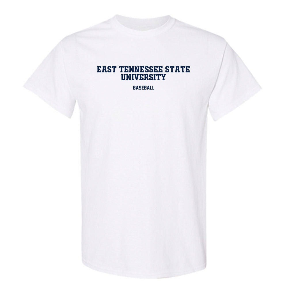 East Tennessee State - NCAA Baseball : Carter Oliff - Classic Shersey T-Shirt-0
