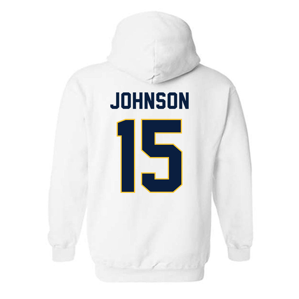 East Tennessee State - NCAA Football : Ewan Johnson - Classic Shersey Hooded Sweatshirt-1
