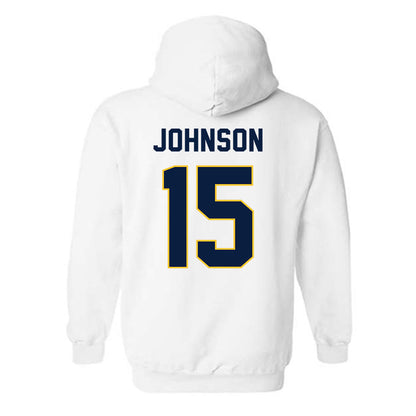 East Tennessee State - NCAA Football : Ewan Johnson - Classic Shersey Hooded Sweatshirt-1