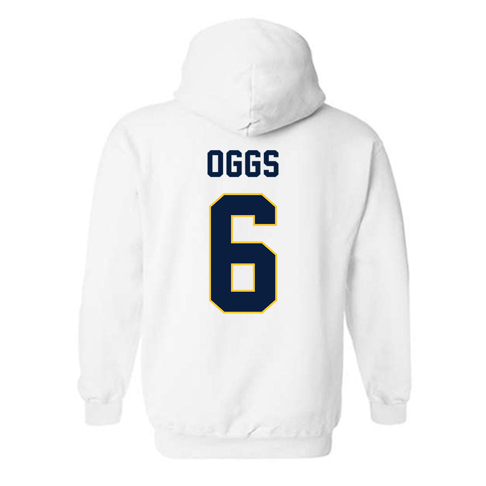 East Tennessee State - NCAA Football : Jivon Oggs - Classic Shersey Hooded Sweatshirt-1