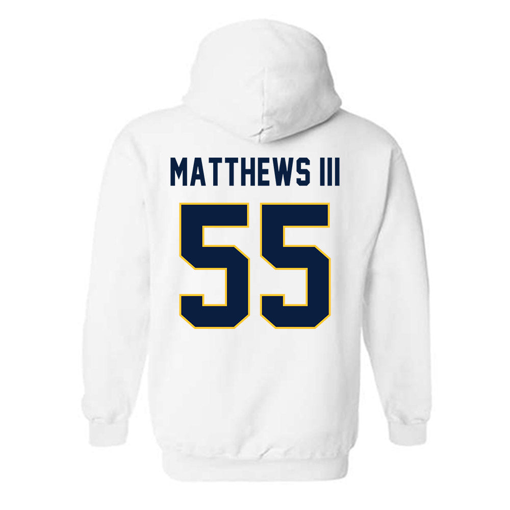East Tennessee State - NCAA Men's Basketball : Milton Matthews III - Classic Shersey Hooded Sweatshirt-1