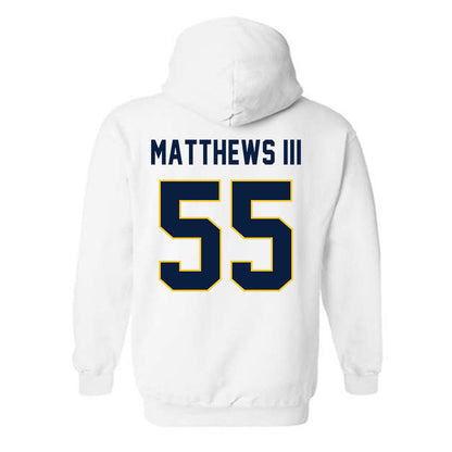 East Tennessee State - NCAA Men's Basketball : Milton Matthews III - Classic Shersey Hooded Sweatshirt-1