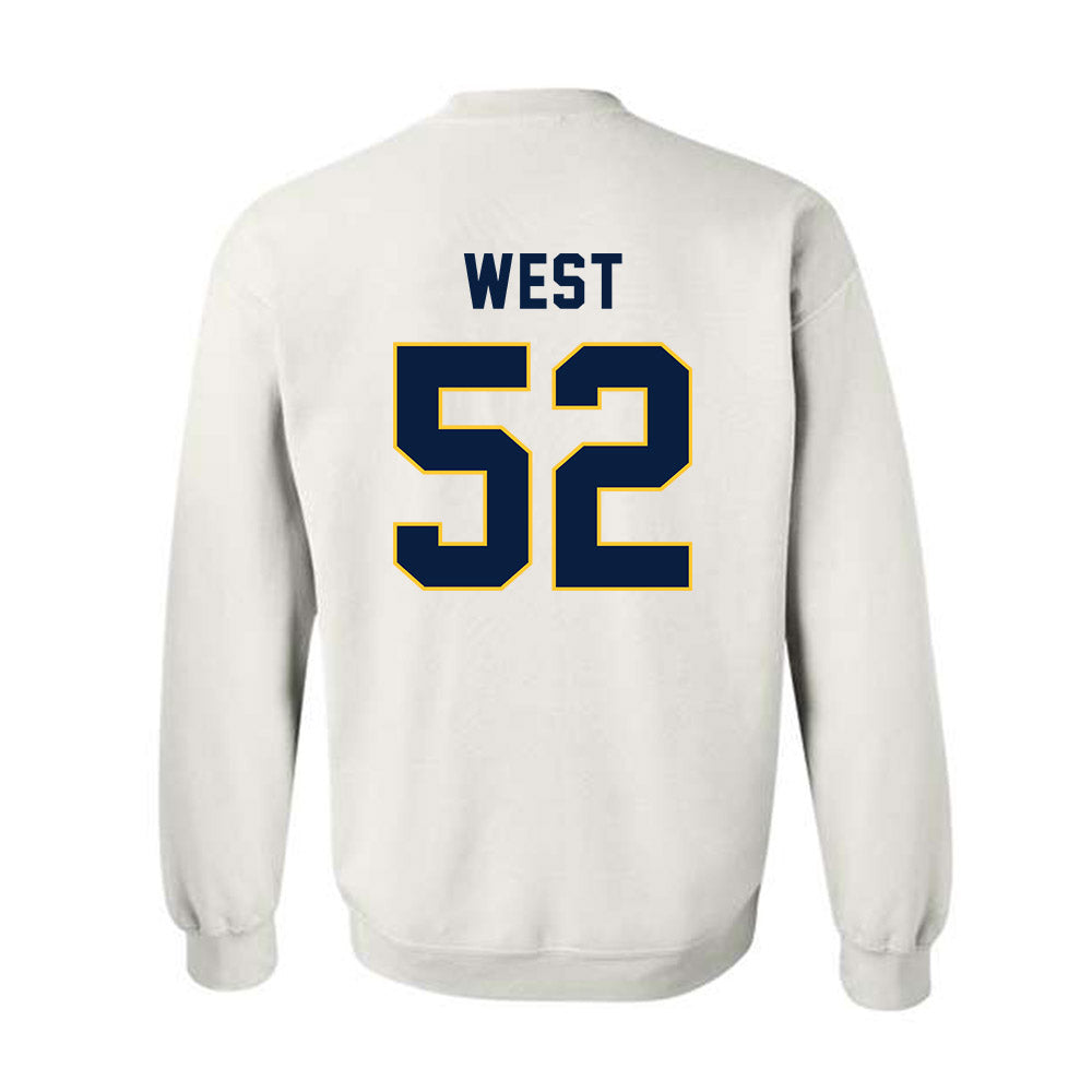 East Tennessee State - NCAA Football : Frank West - Classic Shersey Crewneck Sweatshirt-1