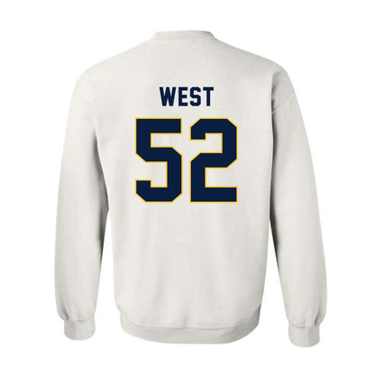East Tennessee State - NCAA Football : Frank West - Classic Shersey Crewneck Sweatshirt-1