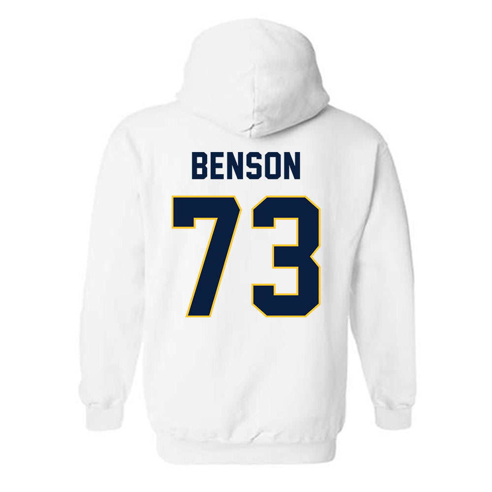 East Tennessee State - NCAA Football : Joshua Benson - Classic Shersey Hooded Sweatshirt-1