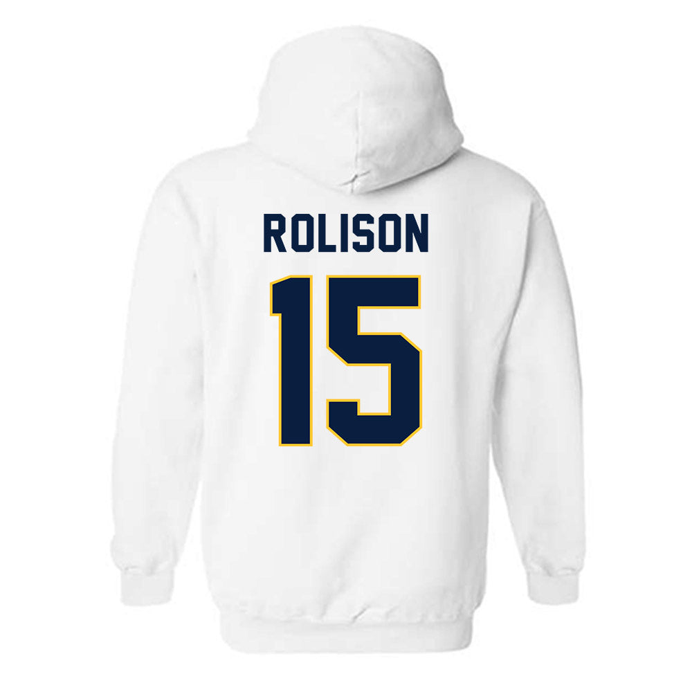 East Tennessee State - NCAA Baseball : Evan Rolison - Classic Shersey Hooded Sweatshirt-1