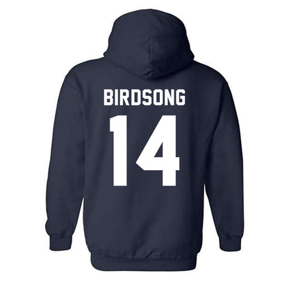 East Tennessee State - NCAA Football : Qua Birdsong - Classic Shersey Hooded Sweatshirt-1