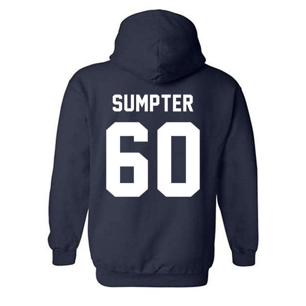 East Tennessee State - NCAA Football : Micah Sumpter - Classic Shersey Hooded Sweatshirt-1