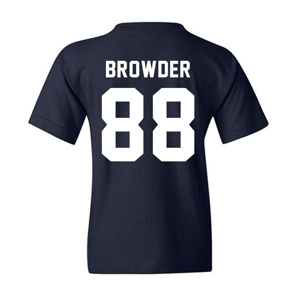 East Tennessee State - NCAA Football : Charlie Browder - Classic Shersey Youth T-Shirt-1