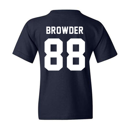 East Tennessee State - NCAA Football : Charlie Browder - Classic Shersey Youth T-Shirt-1