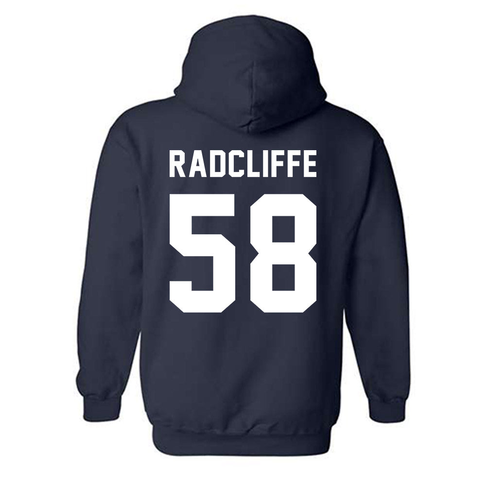 East Tennessee State - NCAA Football : Maddox Radcliffe - Classic Shersey Hooded Sweatshirt-1