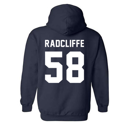 East Tennessee State - NCAA Football : Maddox Radcliffe - Classic Shersey Hooded Sweatshirt-1