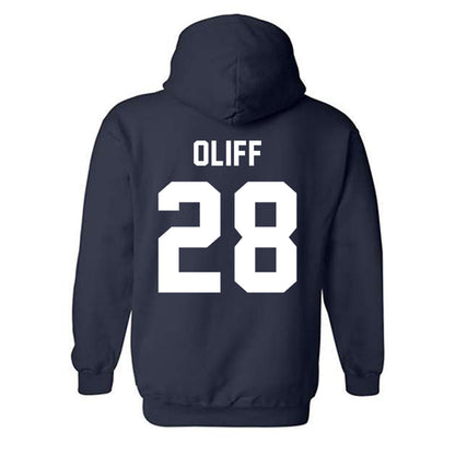East Tennessee State - NCAA Baseball : Carter Oliff - Classic Shersey Hooded Sweatshirt-1