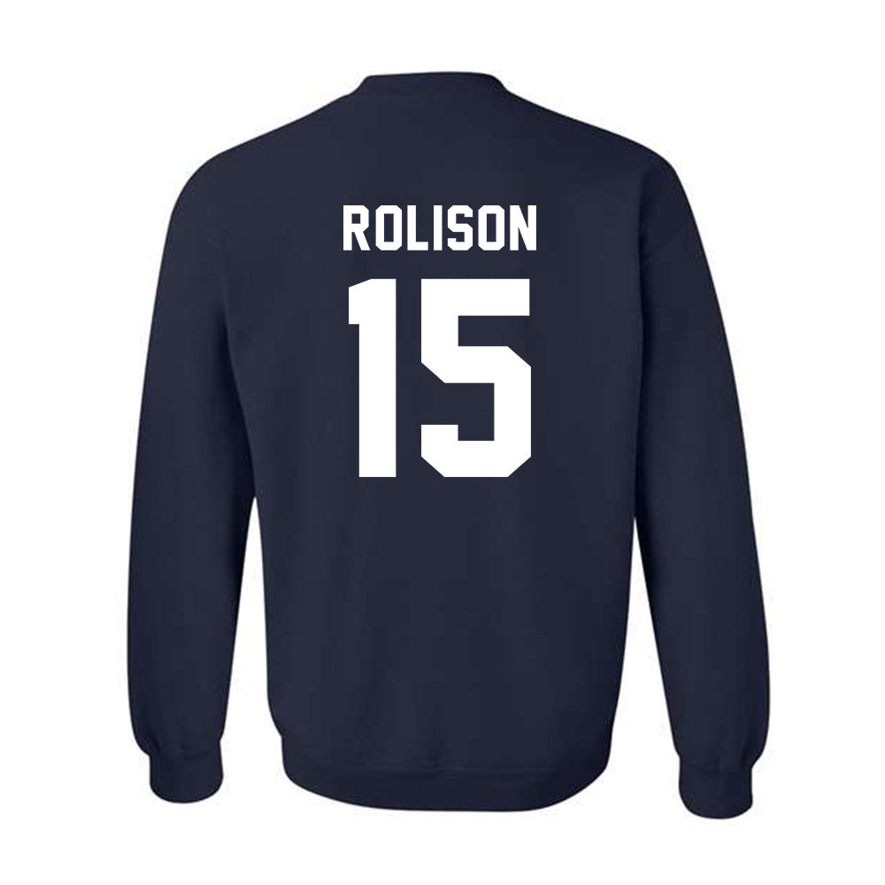 East Tennessee State - NCAA Baseball : Evan Rolison - Classic Shersey Crewneck Sweatshirt-1