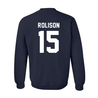 East Tennessee State - NCAA Baseball : Evan Rolison - Classic Shersey Crewneck Sweatshirt-1