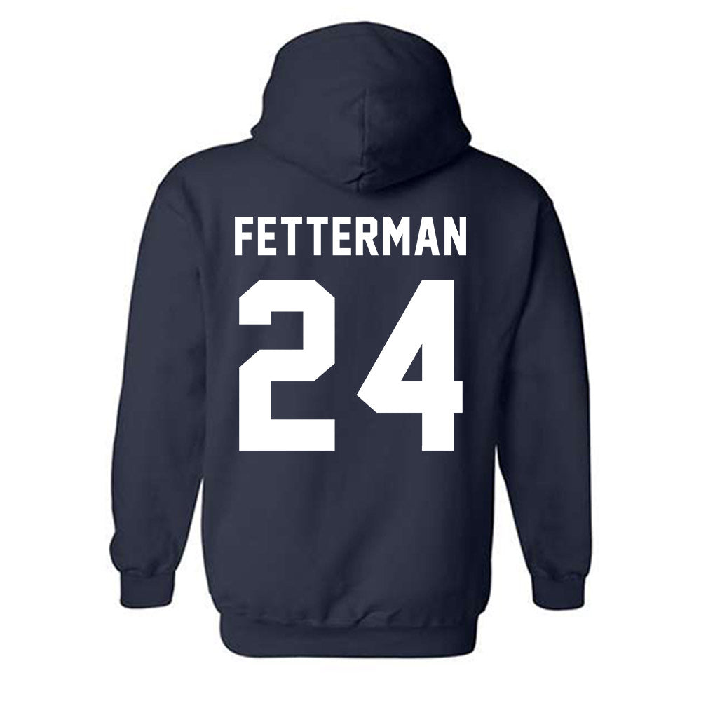 East Tennessee State - NCAA Baseball : Tyler Fetterman - Classic Shersey Hooded Sweatshirt-1