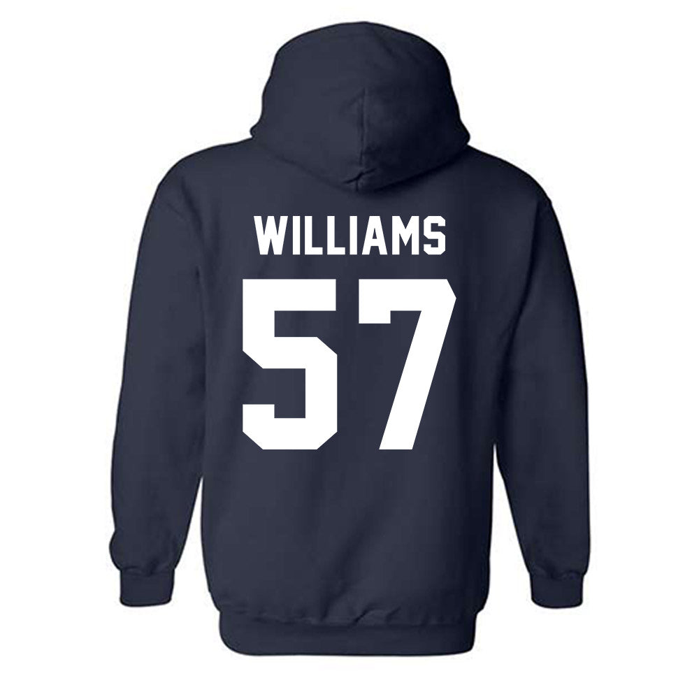 East Tennessee State - NCAA Football : Ty Williams - Classic Shersey Hooded Sweatshirt-1