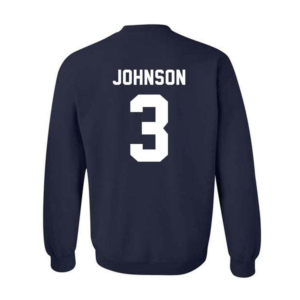 East Tennessee State - NCAA Football : Jarvis Johnson - Classic Shersey Crewneck Sweatshirt-1
