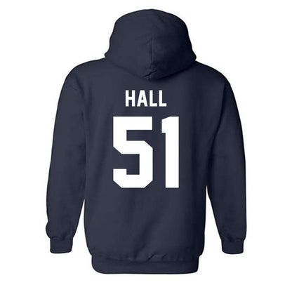 East Tennessee State - NCAA Football : Isaiah Hall - Classic Shersey Hooded Sweatshirt-1