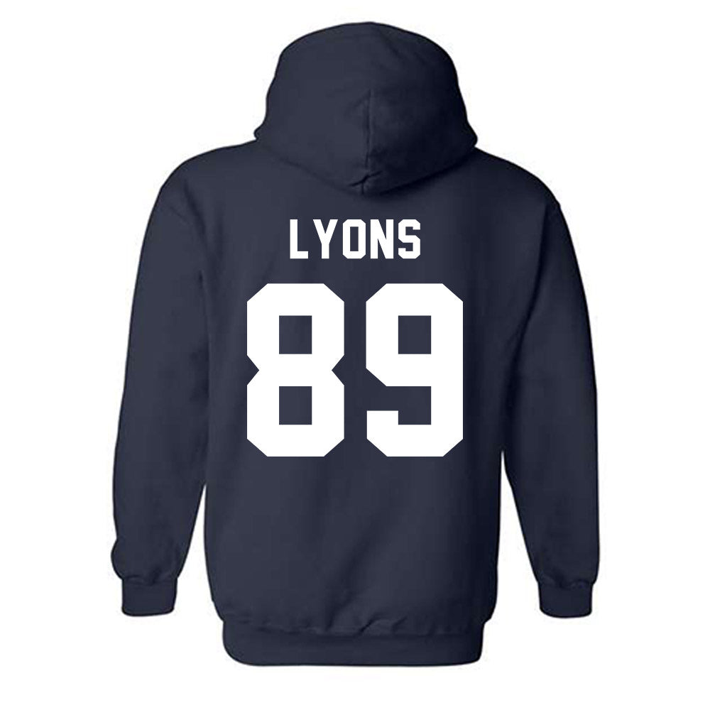 East Tennessee State - NCAA Football : Billy Lyons - Classic Shersey Hooded Sweatshirt-1