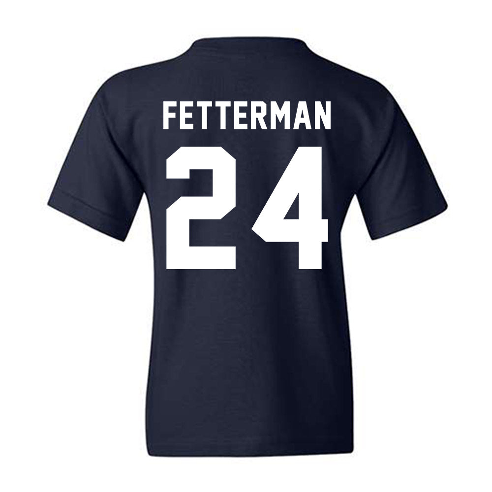 East Tennessee State - NCAA Baseball : Tyler Fetterman - Classic Shersey Youth T-Shirt-1
