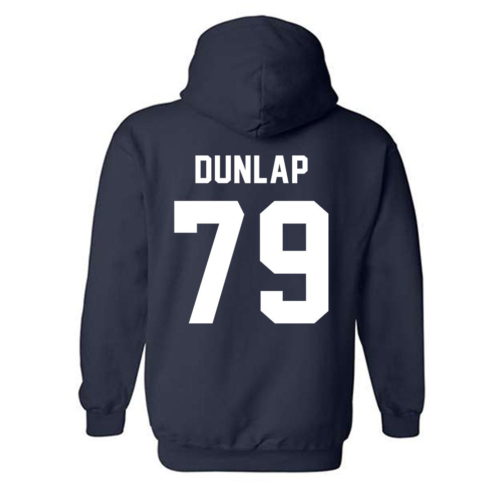 East Tennessee State - NCAA Football : Mitchell Dunlap - Classic Shersey Hooded Sweatshirt-1