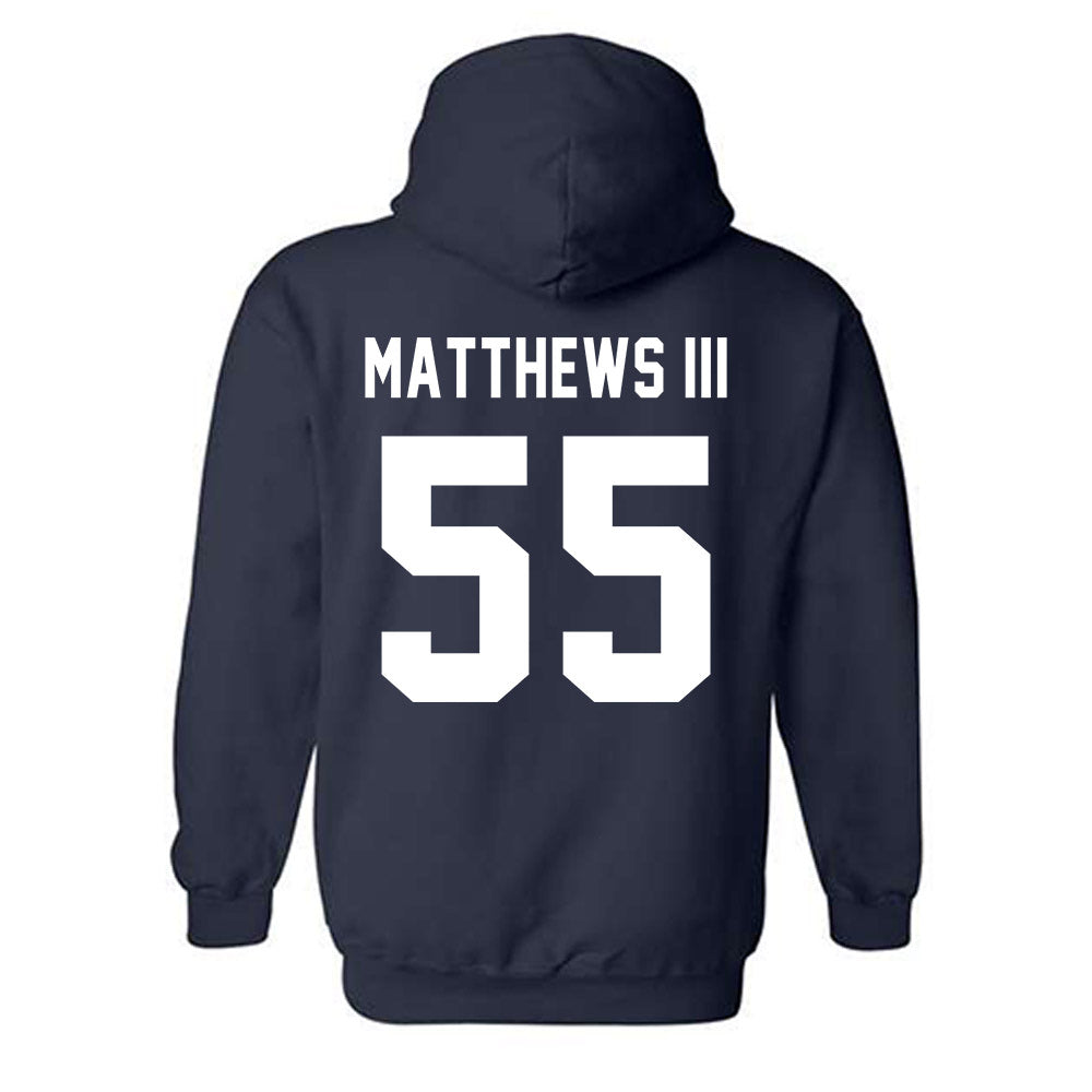 East Tennessee State - NCAA Men's Basketball : Milton Matthews III - Classic Shersey Hooded Sweatshirt-1