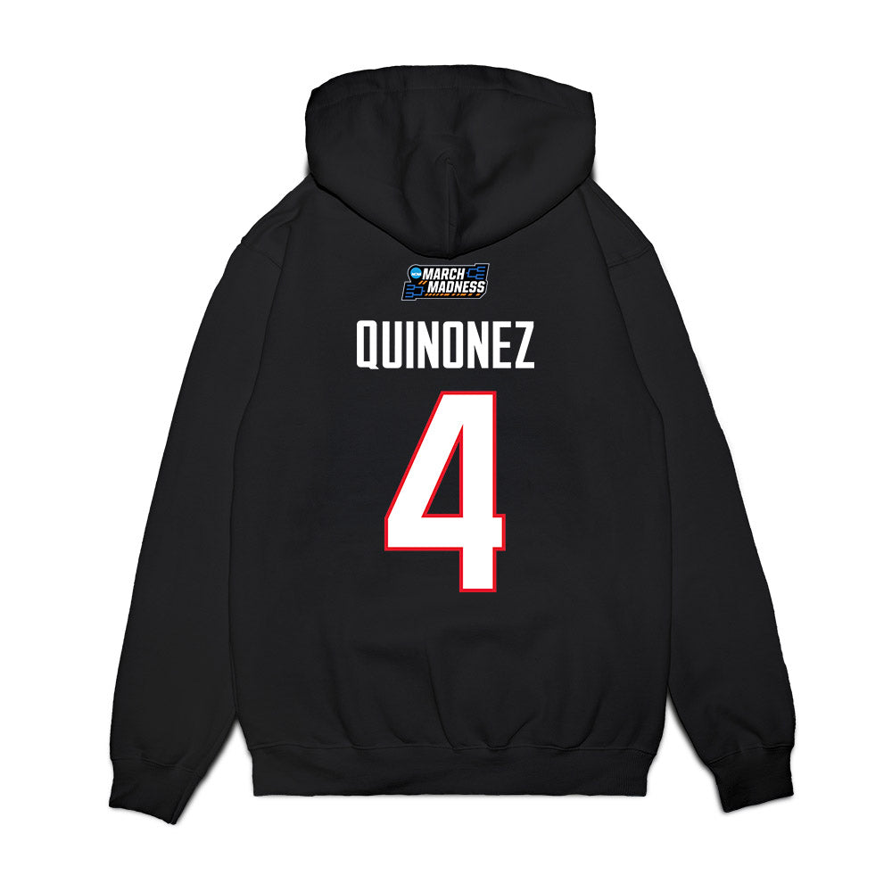 UConn - NCAA Women's Basketball : Blanca Quiñonez - March Madness Shersey Premium Hooded Sweatshirt-1